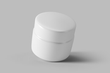Cosmetic Jar Mockup
