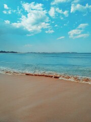 beach with sky