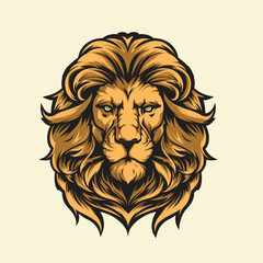 Fototapeta premium illustration vector graphic of lion art mascot good for logo sport ,t-shirt ,logo