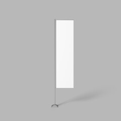 Vertical Banner Mockup