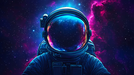 astronaut in space