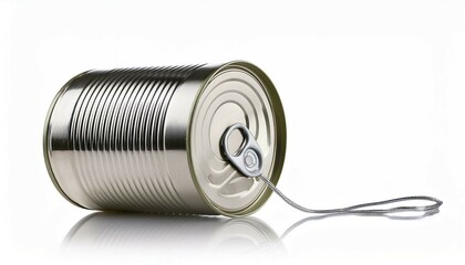 tin can on white