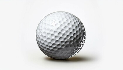 golf ball isolated on white