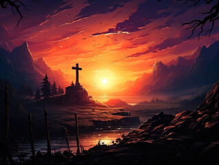 Unbelievable Holy Saturday background