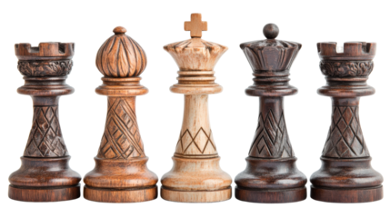 Chess pieces transparent background