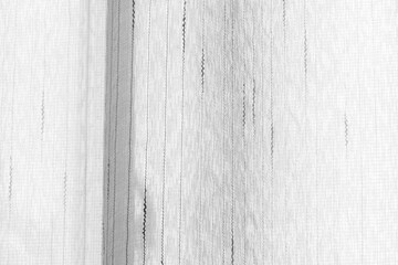 Obraz premium White sheer net curtain backdrop. Soft light through the window