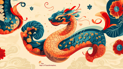 Obraz premium Designing Themes and Merchandise for a Transformative New Year Celebration.