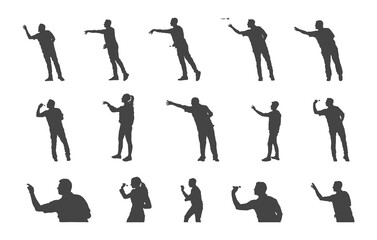 Dart players svg, Dart players silhouette, Darts svg, Darts throwing silhouette, Darts throwing svg, People playing darts silhouette, People playing darts svg.