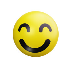 Smiley Face 3d Render Icons