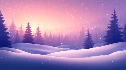 Naklejka premium Abstract background of snow and winter landscape view