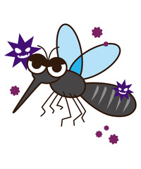 感染症が心配される蚊/蚊媒介感染症/デング熱、チクングニア熱、ジカウイルス感染症、日本脳炎、ウエストナイル熱、黄熱、原虫疾患マラリア