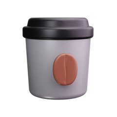 coffee 3d Render Icons