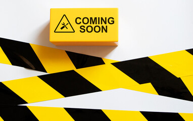 coming soon message , web under construction