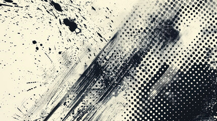 grunge halftone background