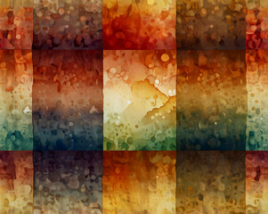 Abstract graphic, watercolor style