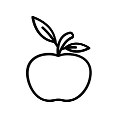 apple with leaf