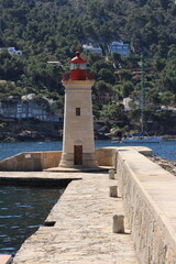 Faro del puerto de Andratx, Mallorca