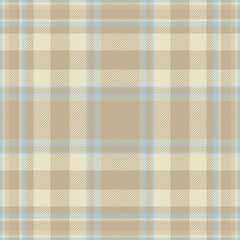 Shabby textile texture tartan, sofa pattern plaid seamless. Lovely background check fabric vector in light and pastel colors.
