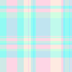 Store vector texture background, hounds tooth fabric seamless tartan. Large textile pattern check plaid in light and teal colors.