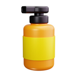 Conditioner Bottle 3d Render Icons