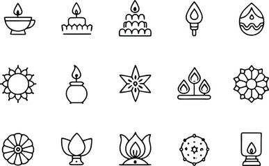 set of icons for design