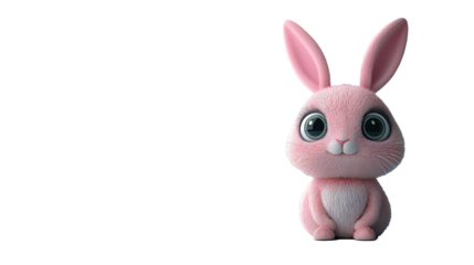 Bunny in Gentle Pink color