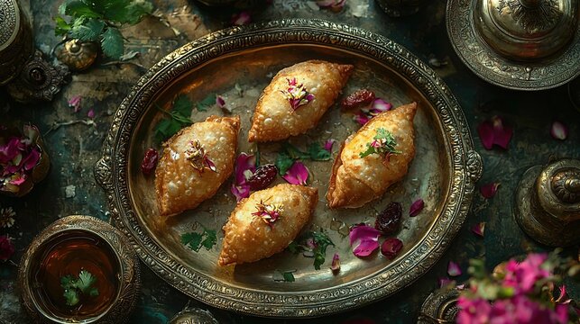 indian lavang latika, clove spiced sweet
