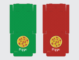 Pizza Box Design, Pizza Packaging Design, Pizza Box Design Template,Ready For Print.