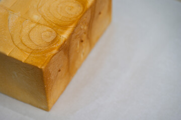 Close-up of Square Toast Bread