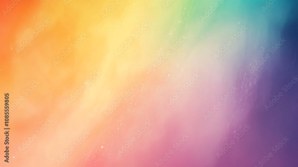 Aufkleber colorful gradient background with soft hues creating a vibrant and harmonious atmosphere