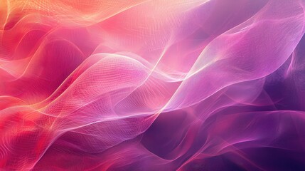 Fototapeta premium Abstract Light Waves in Soft Gradients