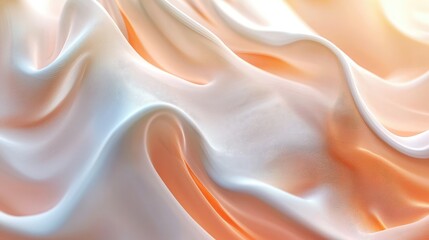 Fototapeta premium Abstract Light Waves in Soft Flowing Textures