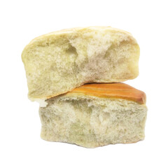 bread solated on white