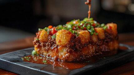 Crispy Tater Tot Sloppy Joe Bake: A Flavor Explosion in Every Layer for Your Next Family Dinner