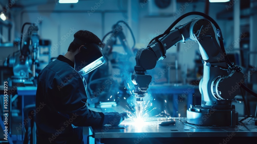 Poster advanced welding workshop: human and robotic collaboration for precision engineering
