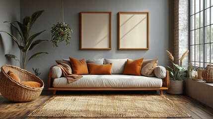 Cozy Living Room Interior Design 