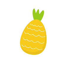 Pineapple illustration vector