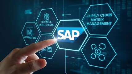 businessman pressing virtual button API, application programming interface. cloud computing concept, cloud technology, Saas, Paas, Iaas. AWS Services
