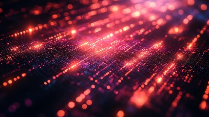 Fototapeta premium Layers of Cybersecurity Visualized Interactive Secure Data Nodes Analytical Pathways Radiant Defense Mechanisms