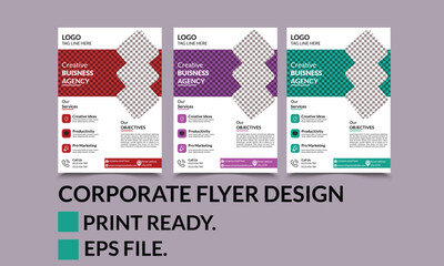 This Is a corporate flyer design.