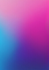 Pink magenta blue purple abstract color gradient background grainy texture effect, vertical background, copy space