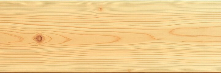 Wooden board isolated on clear background with natural wood grain texture, clear background