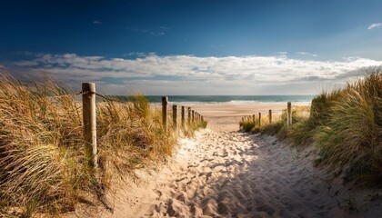 path to the beach