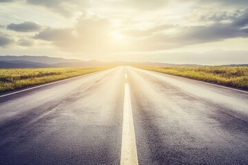 Fototapeta premium a peaceful road