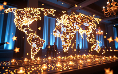 Global Virtual Celebration Connection Scene