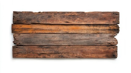 A rustic wooden panel with varying shades of brown and texture, showcasing natural wood grain and weathered surfaces.