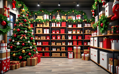 Christmas Home Decoration Storage Solutions With Organizational Systems And Labels Display