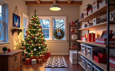 Christmas Home Organization Project With Smart Storage Solutions And Labels