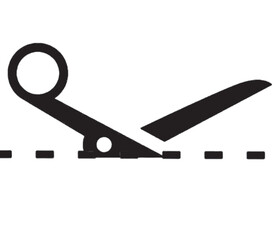 Scissors vector