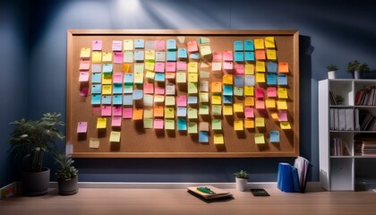 Daily updates on the project board keep focus clear.  